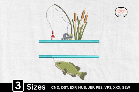 Download Fishing Monogram - Premium Resources